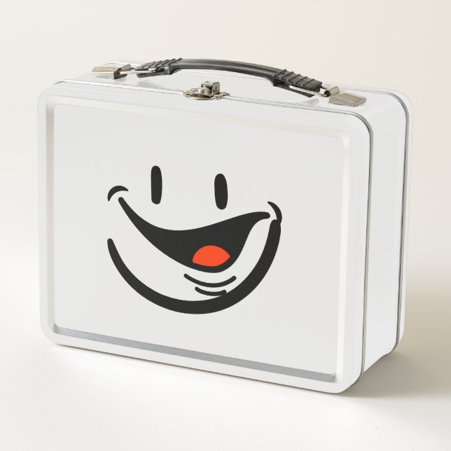 Smile Metal Lunchbox (Front)