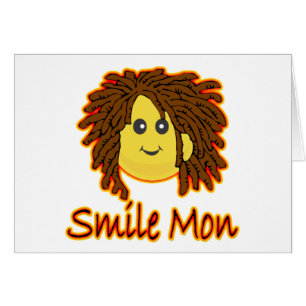 Smile Mon Fire Rasta Face