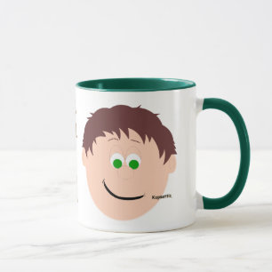 Smile Mugs Green Eyed Brown Hair Boy