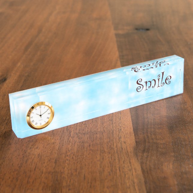 Smile-name plate (Side)