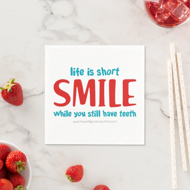 Smile Napkin (Insitu)