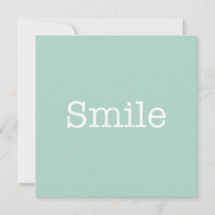 Smile Note Card