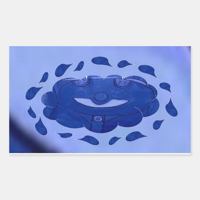 Smile of Hanbir. Rectangular Sticker (Front)