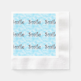 Smile-paper napkins