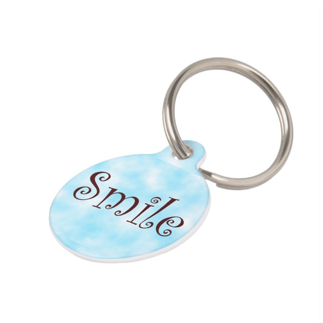 Smile-pet tag (Side)