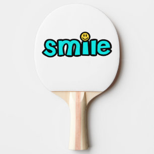 SMILE PING PONG PADDLE