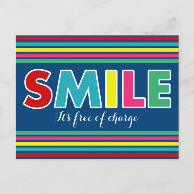 Smile! Postcard (Front)