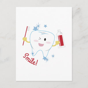 Smile! Postcard
