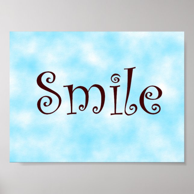 Smile-poster Poster (Front)