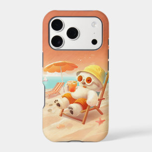 Smile Pup: Beach Mode On Smiling Bichon Frise