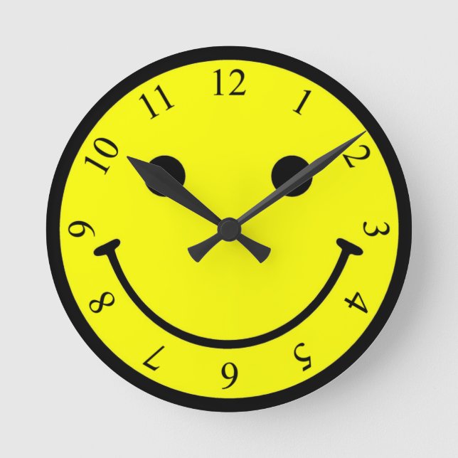SMILE ROUND CLOCK (Front)