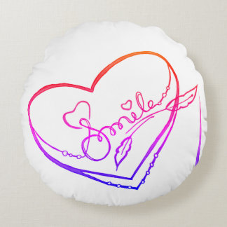 smile round cushion