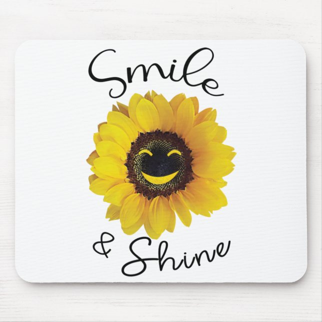 Smile & Shine Mouse Pad (Front)