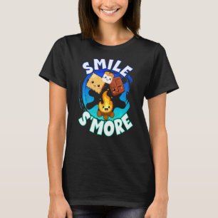 Smile S'more Wortspiel Weekend Clamping Boys T-Shirt