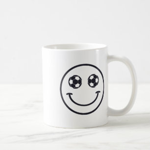 Smile Soccer Byll Cool Futbol Equipment For Girls Coffee Mug