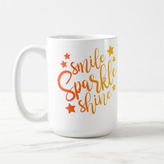 Smile Sparkle Shine Coffee Mug