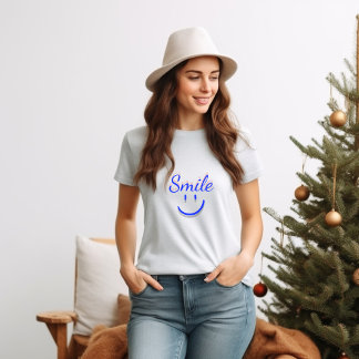 Smile – Spread Positivity and Happiness T-Shirt