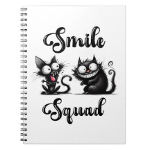 Smile Squad with Funny Cats Design
