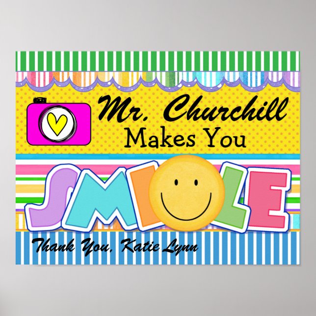 SMILE ! - SRF POSTER (Front)
