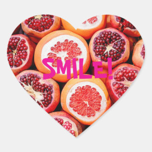 SMILE STICKER HEART
