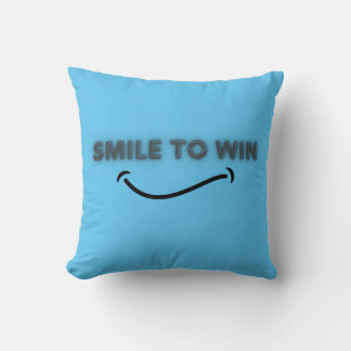Smile to win cushion