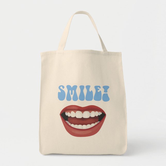 SMILE TOTE BAG (Front)