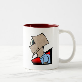 Smile Two-Tone Coffee Mug