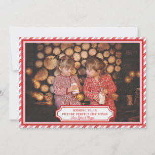 Smile   Vintage Camera  Christmas Photo Card