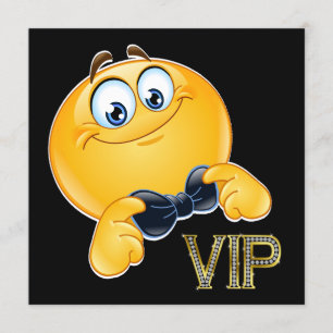 Smile VIP Black Tie Event INVITATION