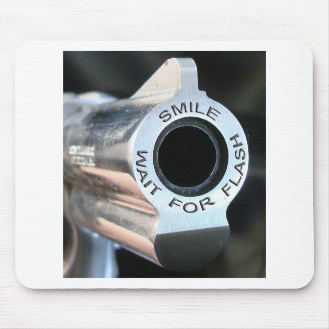 Smile-wait for flash.jpg mouse pad (Front)