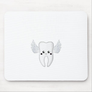Smile While You Still Have Teeth Flying Icon Mouse Pad
