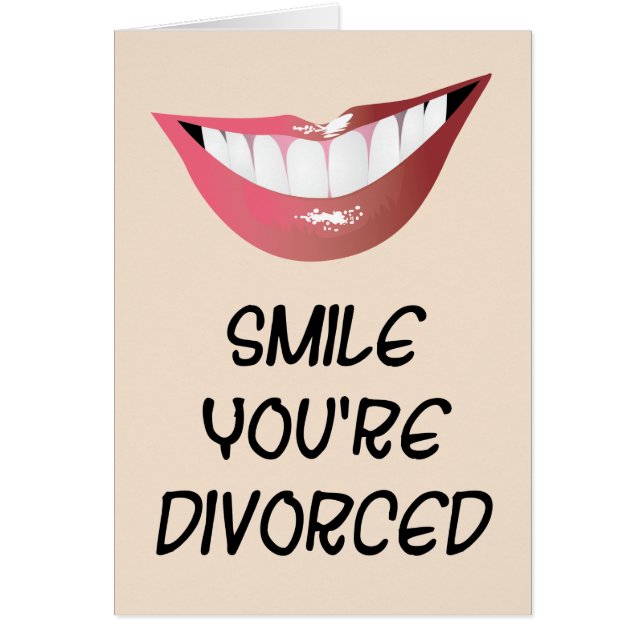 Smile You're Divorced (Front)
