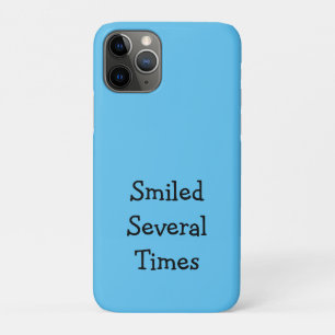 Smiled Several Times Phone Case