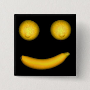 Smilemonana 15 Cm Square Badge