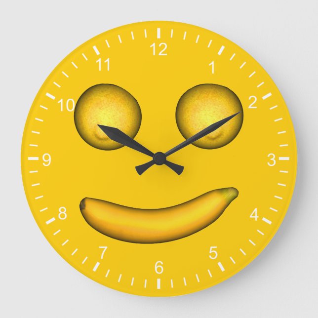 Smilemonana Large Clock (Front)