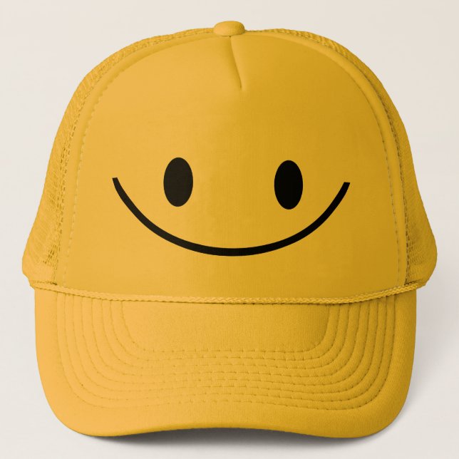 SMILER ® Monster Trucker Trucker Hat (Front)