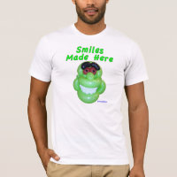 Smiles Made Here Smiling Green Monster Balloon Art