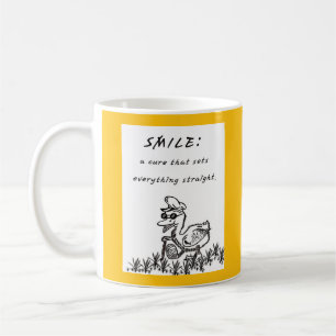 SMILES THAT CURE COFFEE MUG