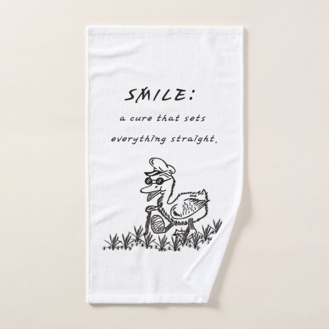 SMILES THAT CURE Hand Towel (Hand Towel)