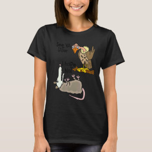 Smiletees Possum and Buzzard Satire T-Shirt