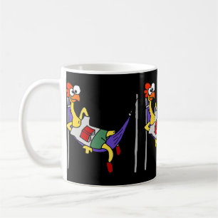 Smileteesanima Funny Rubber Chicken Sleeping In Ha Coffee Mug