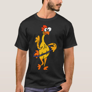 SmileteesFunny Funny Rubber Chicken Hula Hoop  T-Shirt