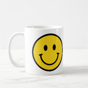 Smiley face gift. Fun emoji Coffee Mug