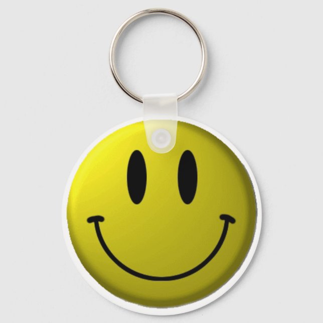 Smiley-face Key Ring (Front)