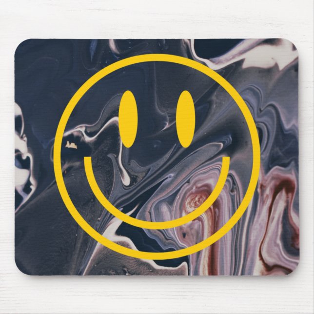 Smiley Face Mouse Pad (Front)