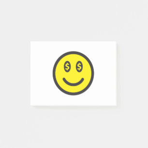 $$ Smiley Face Post-it Notes