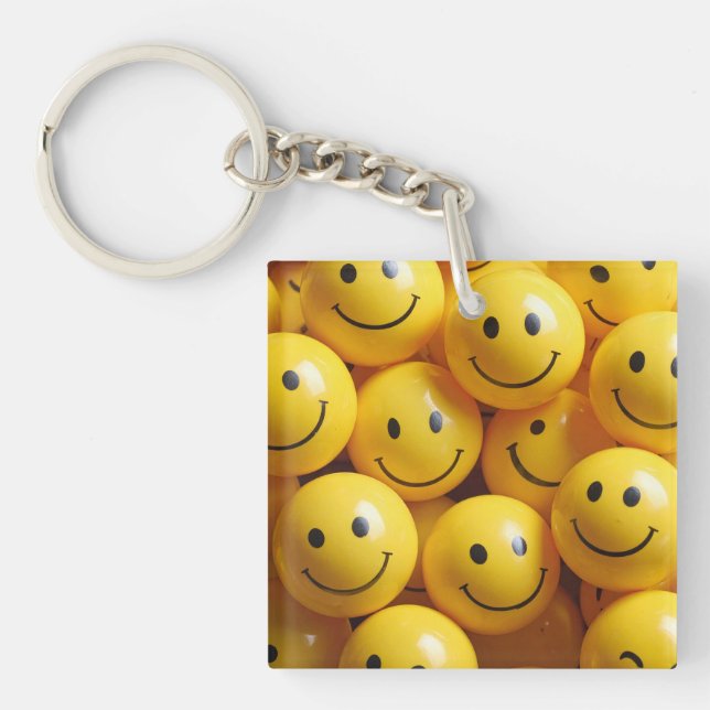 smiley key ring (Front)