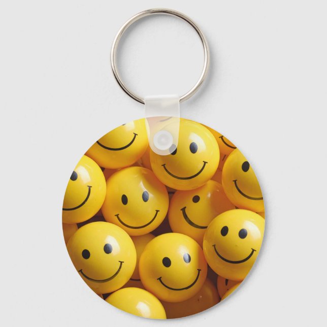 smiley key ring (Front)