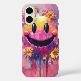 Smiley Shroom Vibes Phone Case