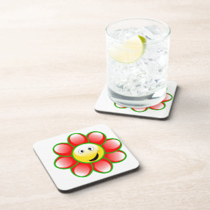 Smiley Sun Coaster